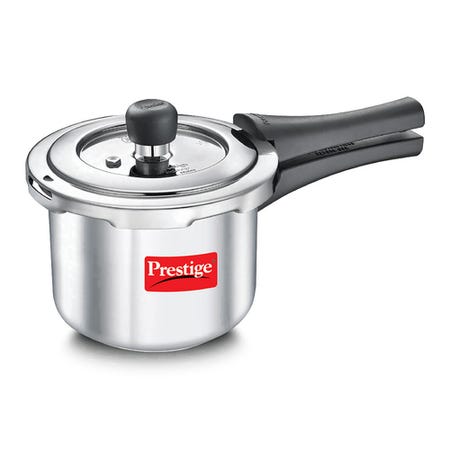 Prestige Svachh Popular Spillage Control Stainless Steel Pressure Cooker Online