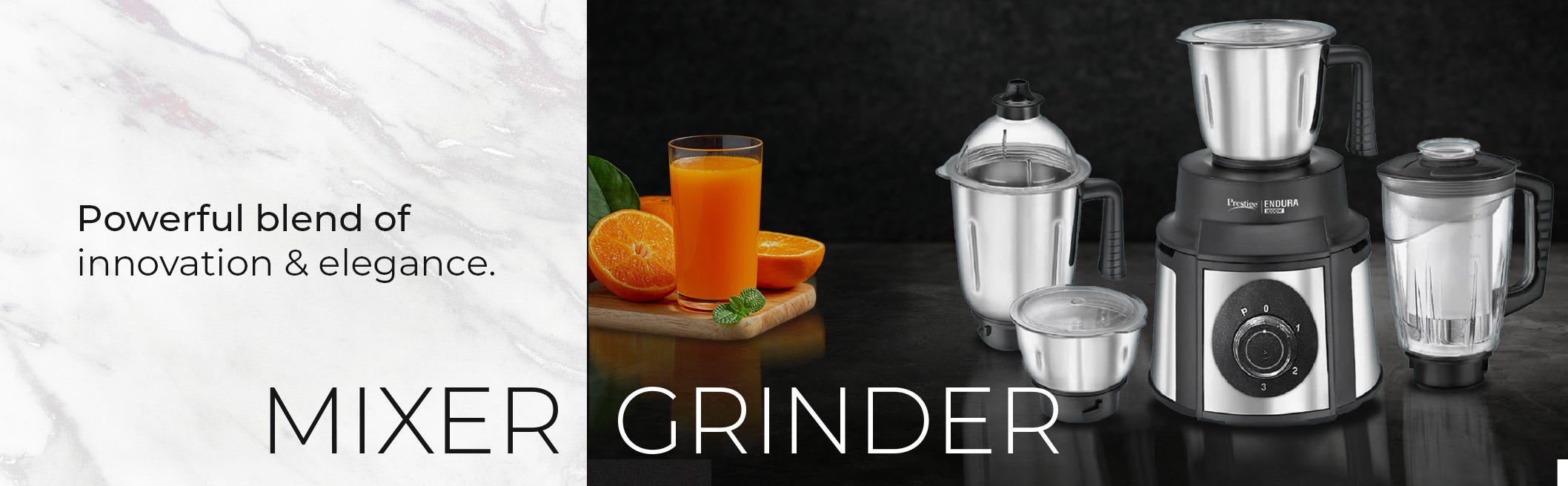 1000W Mixer Grinder Prestige